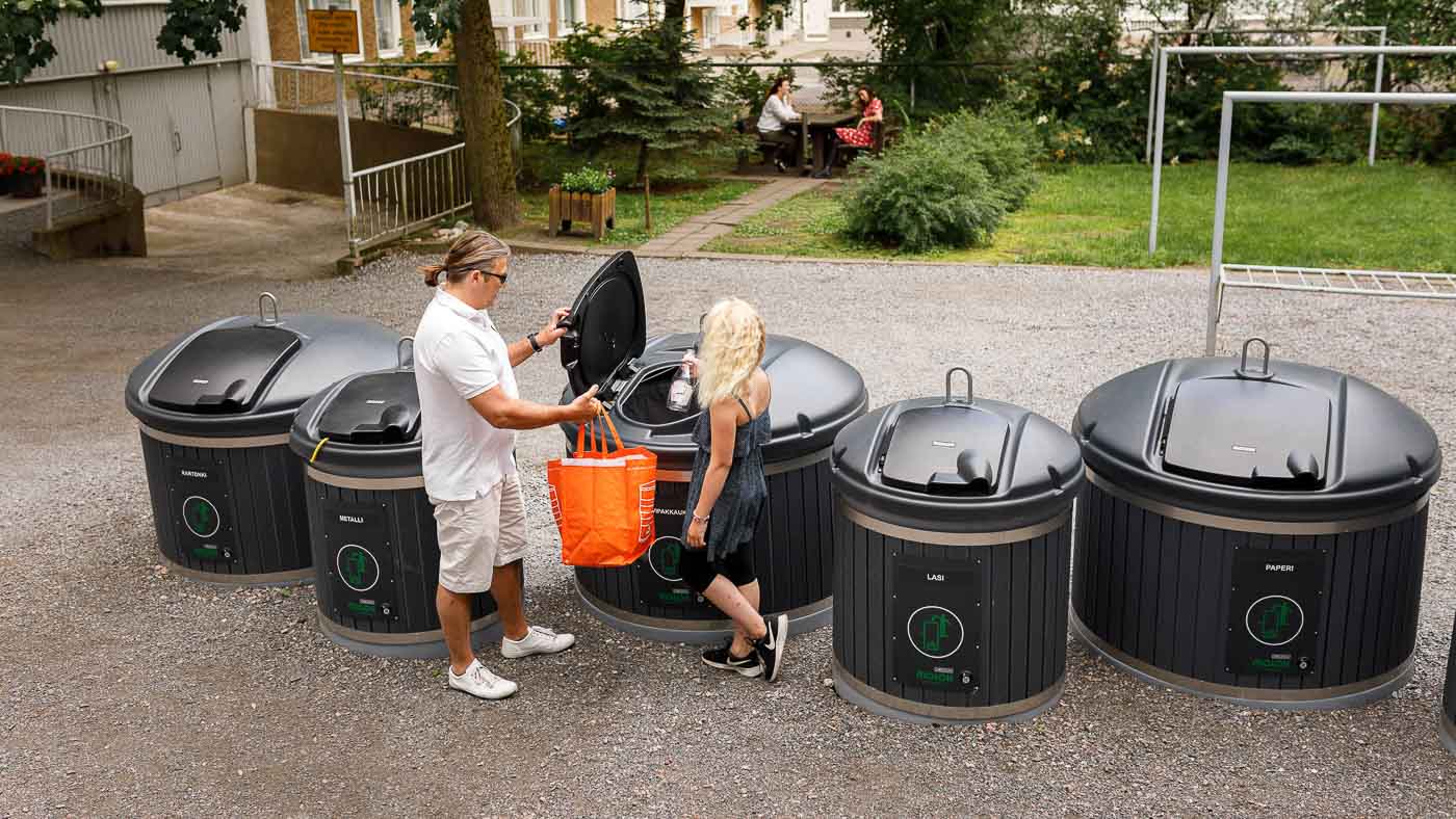 Hyvä jätteiden lajittelu vähentää jyrsijöiden määrää